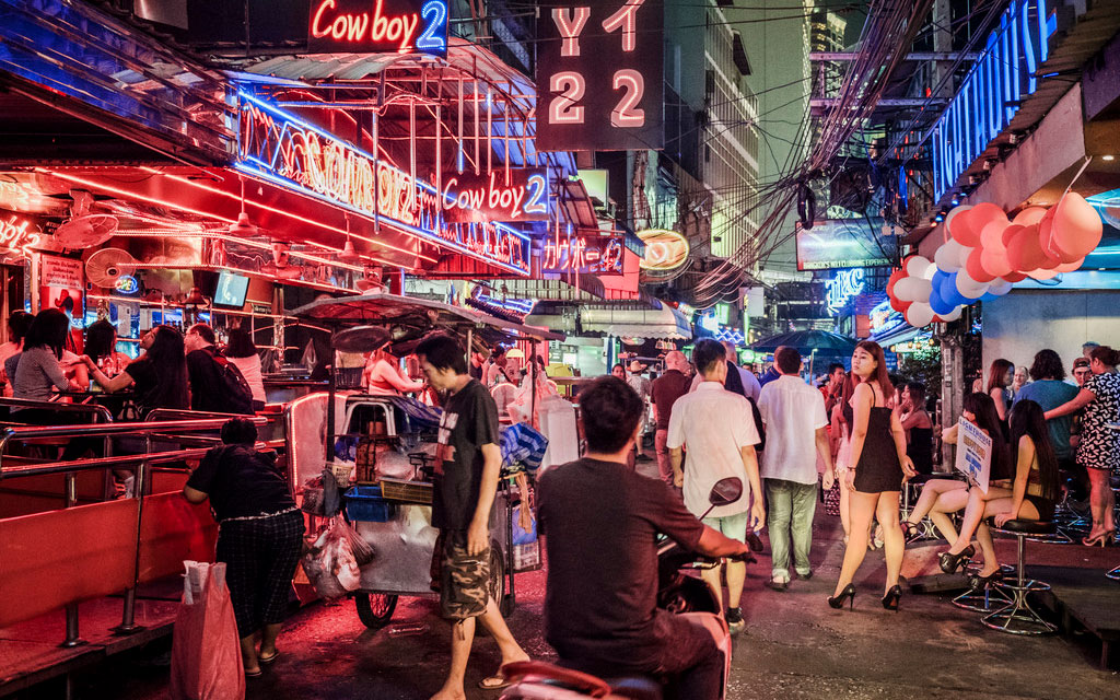 Quartier de Soi Cowboy à Bangkok