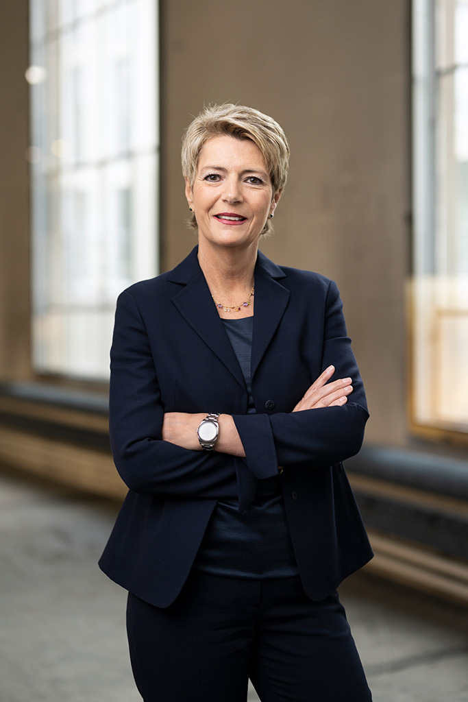 La consigliera federale Karin Keller-Sutter